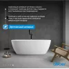 Акриловая ванна ABBER AB9265-1.7 белая, изображение 3