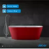 Акриловая ванна ABBER AB9216-1.7R  170х80, Выбрать цвет: Красный, Выбрать размер: 170х80, изображение 2