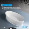 Акриловая ванна ABBER AB9327 180*85, изображение 3