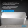 Акриловая ванна ABBER AB9331-1.6 L/R 160*75, Выбрать размер: 160х75, Ориентация: Левая, изображение 4