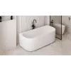 Ванна из искусственного камня ABBER Stein AS9630 белая матовая 170*75, изображение 12