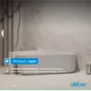 Акриловая ванна ABBER AB9446MW  150х150 белая матовая, изображение 5