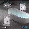 Акриловая ванна ABBER AB9236 170х80, изображение 5