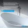 Акриловая ванна ABBER AB9233 184х80, Выбрать цвет: Белый, изображение 5