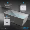 Акриловая ванна ABBER AB9224, Выбрать размер: 150х80, изображение 5