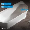 Акриловая ванна ABBER AB9276 170*80, изображение 2