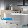 Акриловая ванна ABBER AB9310 170х78, изображение 5