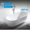 Акриловая ванна ABBER AB9316 170х75, изображение 2