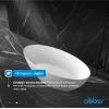 Акриловая ванна ABBER AB9374, Выбрать размер: 170х80, изображение 5