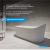 Акриловая ванна ABBER A170х80 белая матовая, изображение 3