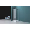 Душевой уголок BelBagno KRAFT-A-12/-C-Cr-L/R, Цвет стекла: прозрачное, Цвет профиля: Хром, Выбрать размер: 80x80, Ориентация: левая, изображение 4