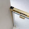 Душевая дверь BelBagno LUCE-BF-1-120-C-ORO, Цвет стекла: прозрачное, Цвет профиля: Золото, Выбрать размер: 120, изображение 3