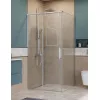 Душевой уголок BelBagno SOFT_CLOSE-1-A/AH-1/-C-Cr, Цвет стекла: прозрачное, Цвет профиля: Хром, Цвет профиля (вариация): Хром, Выбрать размер: 100x100, изображение 4