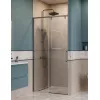 Душевая дверь BelBagno SOFT_CLOSE-1-BF-1/-C-GM, Цвет стекла: прозрачное, Цвет профиля: Серый, Цвет профиля (вариация): Оружейная сталь, Выбрать размер: 100, изображение 3