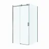 Душевой уголок BelBagno SOFT_CLOSE-2-A/AH-1/-C-GM, Цвет стекла: прозрачное, Цвет профиля: Серый, Цвет профиля (вариация): Оружейная сталь, Выбрать размер: 100x100, изображение 5