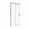 Душевая дверь BelBagno SOFT_CLOSE-1-BF-1/-C-GM, Цвет стекла: прозрачное, Цвет профиля: Серый, Цвет профиля (вариация): Оружейная сталь, Выбрать размер: 100, изображение 5