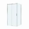 Душевой уголок BelBagno SOFT_CLOSE-2-A/AH-1/-C-Cr, Цвет стекла: прозрачное, Цвет профиля: Хром, Цвет профиля (вариация): Хром, Выбрать размер: 100x100, изображение 5