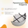 Поддон к душевому углу высокий  Radomir Соул 120х80, Ориентация: Левая, изображение 2