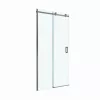 Душевая дверь BelBagno SOFT_CLOSE-2-BF-1/-C-GM, Цвет стекла: прозрачное, Цвет профиля: Серый, Цвет профиля (вариация): Оружейная сталь, Выбрать размер: 100, изображение 5