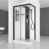 Душевая кабина  Black&White G8800 80х110см прямоугольная