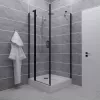 Душевое ограждение  Triton "ЙОТА-БЛЭК" (низкий поддон) 90х90 квадрат
