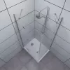 Душевое ограждение Triton "БРАВА-ХРОМ" 120х80 (низкий  поддон), изображение 6