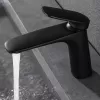 Смеситель для раковины Black&White UK8701MG, Выбрать цвет: Черный, изображение 5