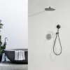 Встроенная душевая система Black & White GH-9201-GM, Выбрать цвет: Оружейная сталь, изображение 2