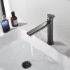 Смеситель для раковины Black&White GF-7307-GM, Выбрать цвет: Оружейная сталь, изображение 7