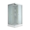 Душевая кабина AvaCan CK2010/2080/2090, Цвет стекла: матовое, Цвет профиля: Хром, Тип поддона : Низкий, Выбрать размер: 100х100, Внешний вид: без гидромассажа, Наличие крыши: есть