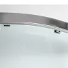 Душевой уголок полукруглый WasserKRAFT Lippe 45S00/45S01 прозрачное стекло, Цвет стекла: прозрачное, Цвет профиля: Хром, Выбрать размер: 80х80, изображение 9