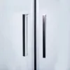Душевой уголок полукруглый WasserKRAFT Lippe 45S00/45S01 прозрачное стекло, Цвет стекла: прозрачное, Цвет профиля: Хром, Выбрать размер: 80х80, изображение 10