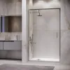 Душевая дверь RGW LE-103, Цвет стекла: прозрачное, Цвет профиля: Хром, Выбрать размер: 120, изображение 5