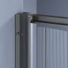 Душевая дверь RGW SV-05-Gr Серый/Ribbed, Цвет стекла: ребристое, Цвет профиля (вариация): Серый, Выбрать размер: 100, изображение 5