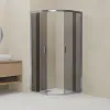 Душевой уголок RGW CL-56 тонированное/хром, Цвет стекла: тонированное, Цвет профиля: Хром, Выбрать размер: 900x900, изображение 4