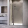 Душевая дверь RGW LE-004Gr, Цвет стекла: прозрачное, Цвет профиля (вариация): Серый, Выбрать размер: 120, изображение 5