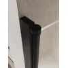 Душевая дверь RGW PA-104B, Цвет стекла: прозрачное, Цвет профиля (вариация): Черный, Выбрать размер: 70, изображение 4