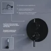 Душевая система встраиваемая RGW SP-55B, Выбрать цвет: Черный, изображение 6