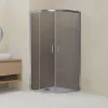 Душевой уголок RGW CL-56 тонированное/хром, Цвет стекла: тонированное, Цвет профиля: Хром, Выбрать размер: 900x900, изображение 3