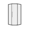 Душевой уголок RGW PA-86B, Цвет стекла: прозрачное, Цвет профиля (вариация): Черный, Выбрать размер: 900x900, изображение 35