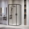 Душевой уголок RGW PA-52B, Цвет стекла: прозрачное, Цвет профиля (вариация): Черный, Выбрать размер: 90x90, изображение 9