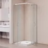 Душевой уголок RGW PA-038, Цвет стекла: прозрачное, Цвет профиля (вариация): Хром, Выбрать размер: 90*90, изображение 3