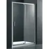 Душевая дверь в нишу распашная Gemy Sunny Bay  100х190 прозрачное стекло, изображение 2