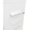 COMFORTY. Шкаф-колонна "Модена М-35" белая матовая, изображение 5