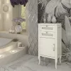 Мебель для ванной: Комод левый OPADIRIS Мираж слоновая кость 1 в магазине Акватория