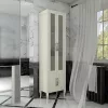 Мебель для ванной: Пенал двустворчатый OPADIRIS Мираж  Слоновая кость 1 в магазине Акватория