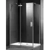 Прямоугольный душевой уголок Gemy Fall Tea прозрачное стекло, Выбрать размер: 80х100, изображение 2