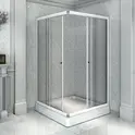 Душевой угол  Radomir ДРИМ с поддоном , прозрачное стекло