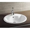 Раковина врезная овальная CeramaLux 316