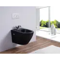 Биде ESBANO LIRIO черный, 48x36,5x31,5 см